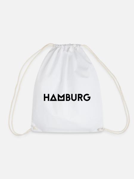 HAMBURG - Turnbeutel - Weiß