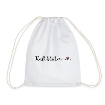 Kaltblüter - Turnbeutel - Weiß - Vorne