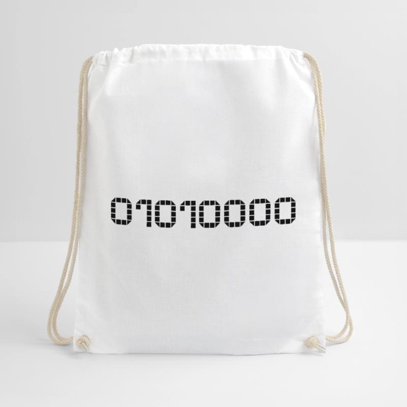 Binary notation - 80 Drawstring Bag