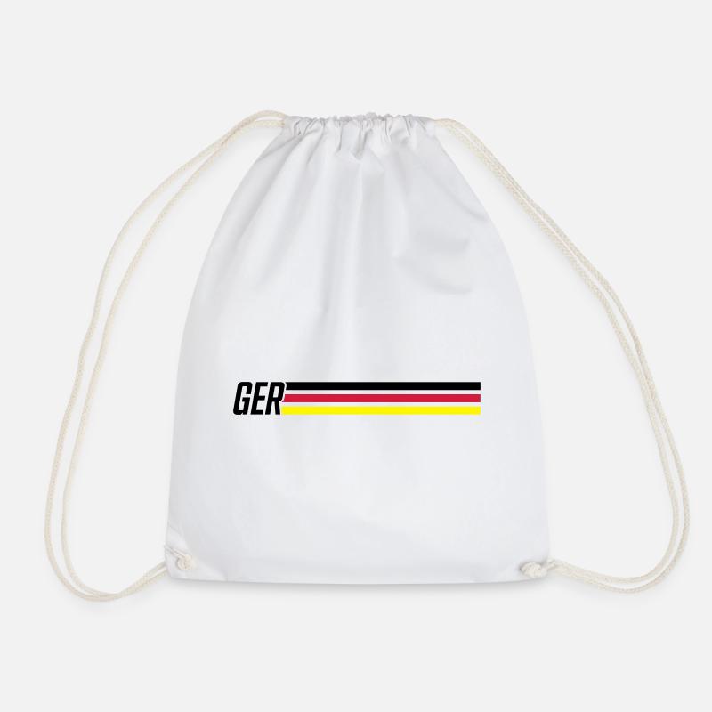 germany team deutschland - Turnbeutel - Weiß