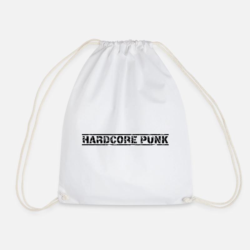 Hardcore Punk - Turnbeutel - Weiß