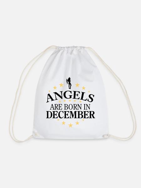 Angels December - Turnbeutel - Weiß