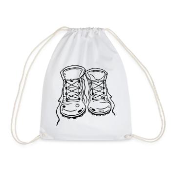 Bottes de randonnée - Sac de sport léger - blanc - Devant