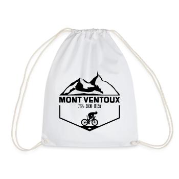 Mont Ventoux Black Edition - Turnbeutel - Weiß - Vorne