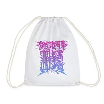 purple shinra - Sac de sport léger - blanc - Devant