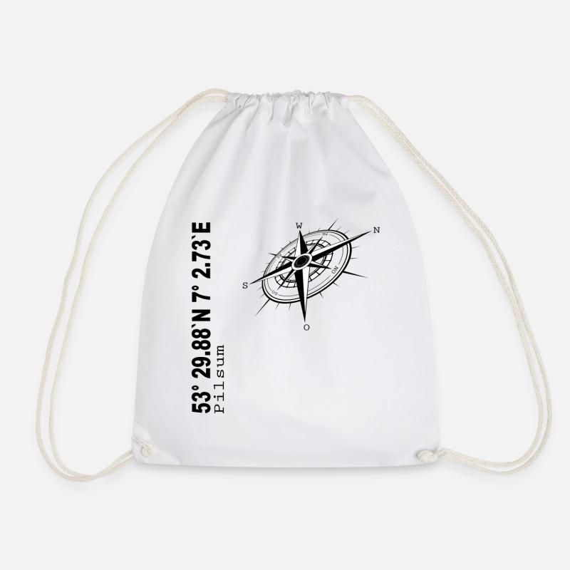 Pilsum - Turnbeutel - Weiß