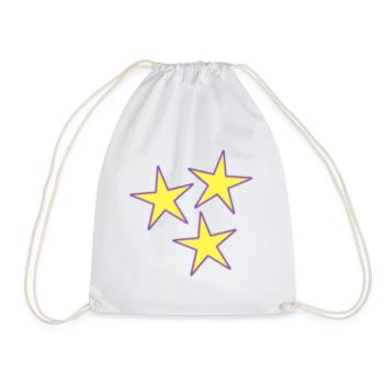 ETOILE. ETOILES. STAR. FÊTE. ANNIVERSAIRE. NOËL - Sac de sport léger - blanc - Devant
