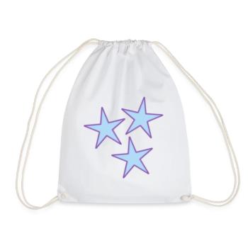 ETOILE. ETOILES. STAR. FÊTE. ANNIVERSAIRE. NOËL - Sac de sport léger - blanc - Devant