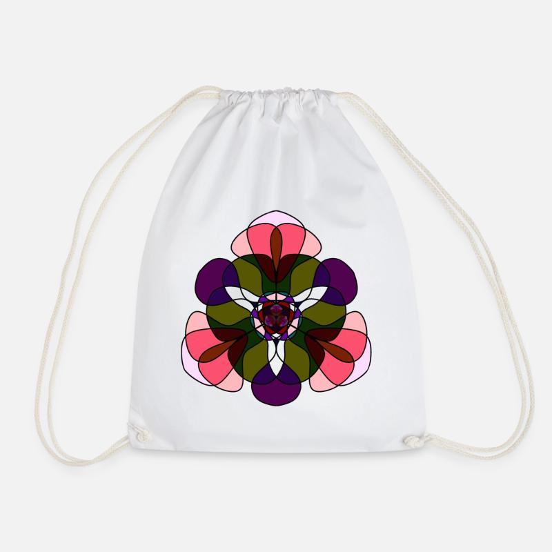 Ornament - Drawstring Bag - white