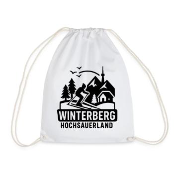 winterberg hochsauerland - Turnbeutel - Weiß - Vorne
