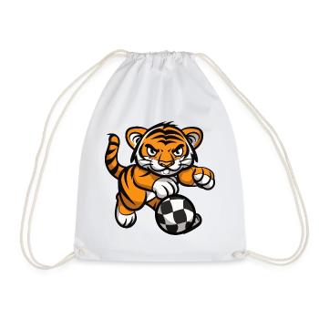 Tiger Football - Sac de sport léger - blanc - Devant