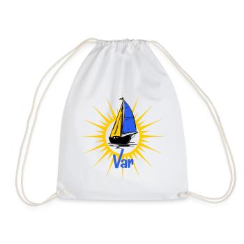 Segelboot Soleil Var - Turnbeutel - Weiß - Vorne