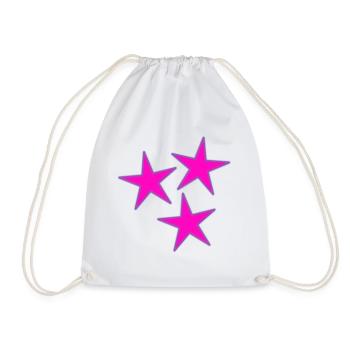 VALENTINE'S DAY. HEART. I LOVE YOU. I LOVE YOU - Drawstring Bag - white - Front