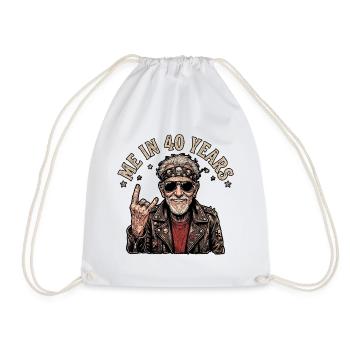 Rocker Forever - Sac de sport léger - blanc - Devant