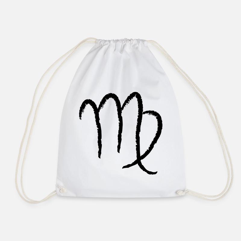 Zodiaque Vierge - Vierge - Sac de sport léger - blanc