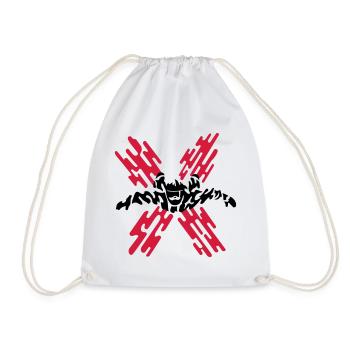 skydiver extreme - Drawstring Bag - white - Front