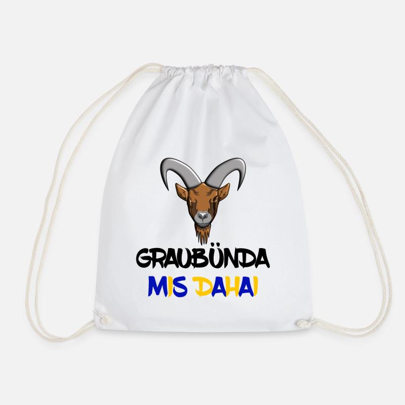 graubünda mis dahai - Turnbeutel - Weiß