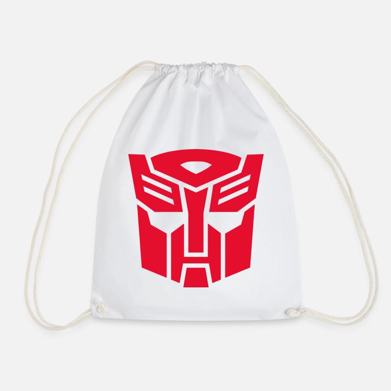 Transformers Earth Spark Symbol Autobot Logo - Turnbeutel - Weiß