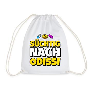Odissi Tanz lustig Geschenk - Turnbeutel - Weiß - Vorne