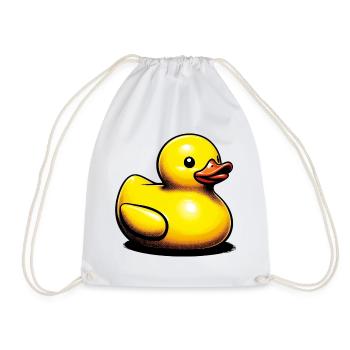 Duckling Duck Duck Duck - Drawstring Bag - white - Front