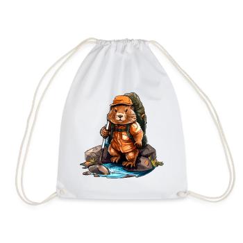 Castor Randonnée / Alpiniste Castor - Sac de sport léger - blanc - Devant