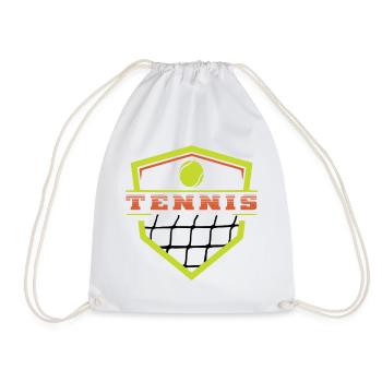 Logo Tennis  - Sac de sport léger - blanc - Devant