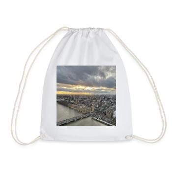 L’art de Londres - Sac de sport léger - blanc - Devant