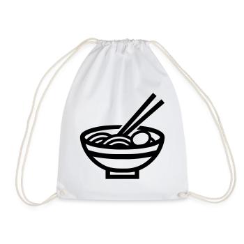 ramen - Sac de sport léger - blanc - Devant