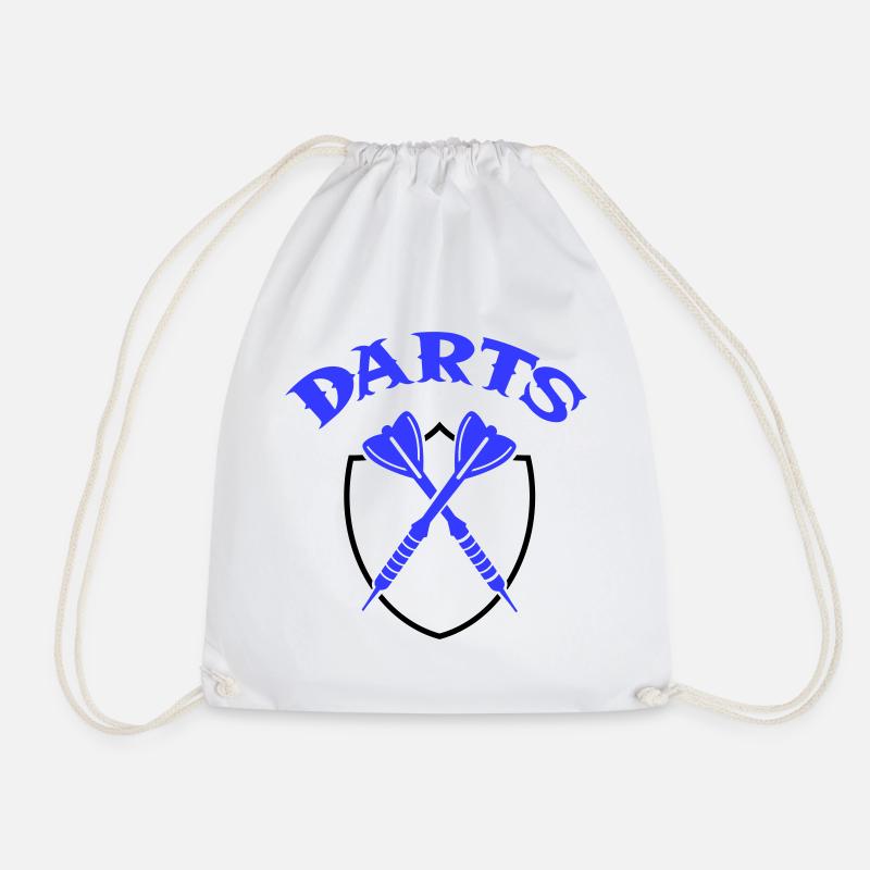  Darts Pfeile - Turnbeutel - Weiß