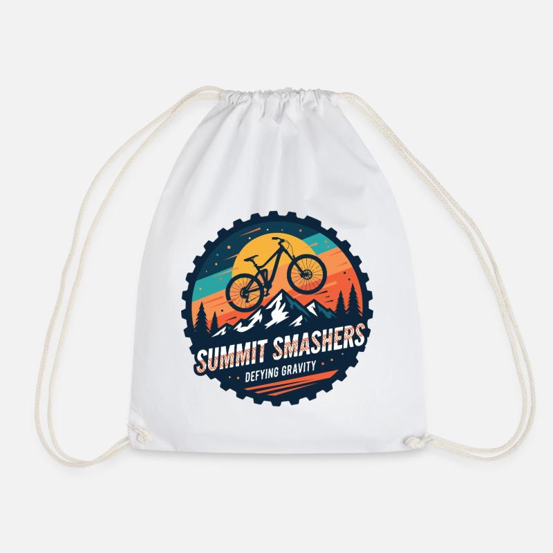 Summit Smashers Defying Gravity - Drawstring Bag - white
