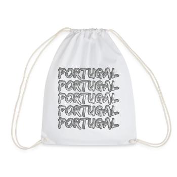 Portugal as Diving - Drawstring Bag - white - Front