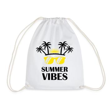 Sunglass Sunrise Graphic - Sac de sport léger - blanc - Devant