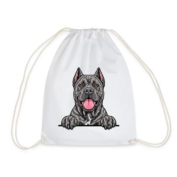 Cane Corso - Turnbeutel - Weiß - Vorne