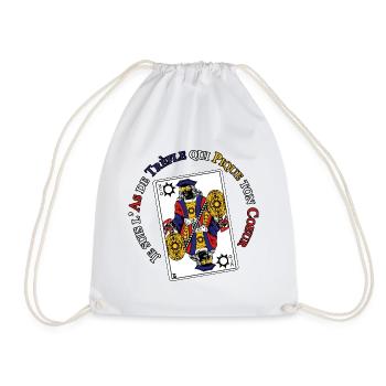 L'as de Trèfle qui Pique ton Coeur - Sac de sport léger - blanc - Devant