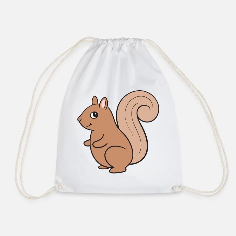 Écureuil - Sac de sport léger - blanc