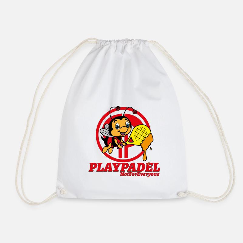 Ape Padel Exclusive - Drawstring Bag - white