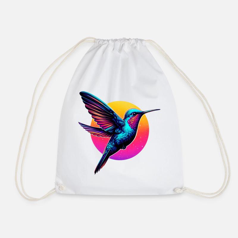 Kolibri - Turnbeutel - Weiß