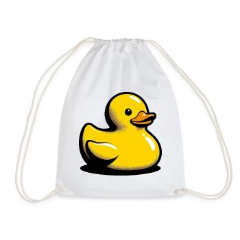 Caneton Canard Canard Canard - Sac de sport léger - blanc - Devant