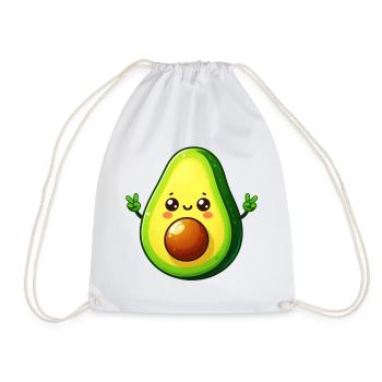 Avocat - Sac de sport léger - blanc - Devant
