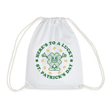 À la Saint-Patrick - Sac de sport léger - blanc - Devant