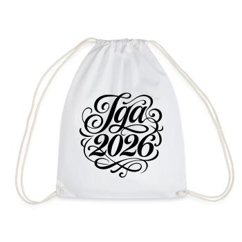 Jga 2026 Bachelor Party - Drawstring Bag - white - Front