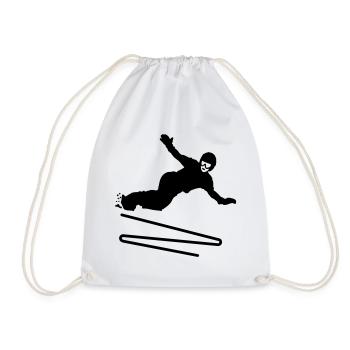 Planche à neige - Sac de sport léger - blanc - Devant