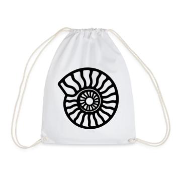 ammonite - Sac de sport léger - blanc - Devant