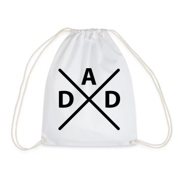 Dad Croix - Sac de sport léger - blanc - Devant