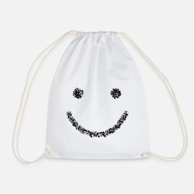Il suffit de sourire! - Sac de sport léger - blanc
