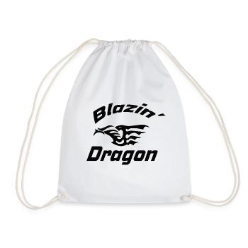 Dragon, Asian, Chinese, dragon, fantasy - Drawstring Bag - white - Front