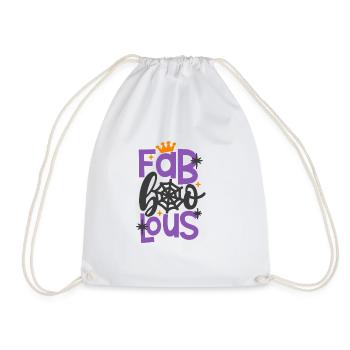 fabuleux cadeau lous belle jolie motivation mot - Sac de sport léger - blanc - Devant