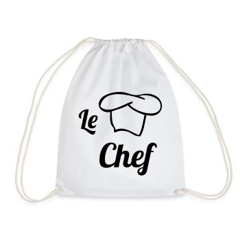 Le Chef - Sac de sport léger - blanc - Devant