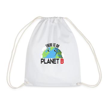 Il n'y a pas de planète B - Sac de sport léger - blanc - Devant
