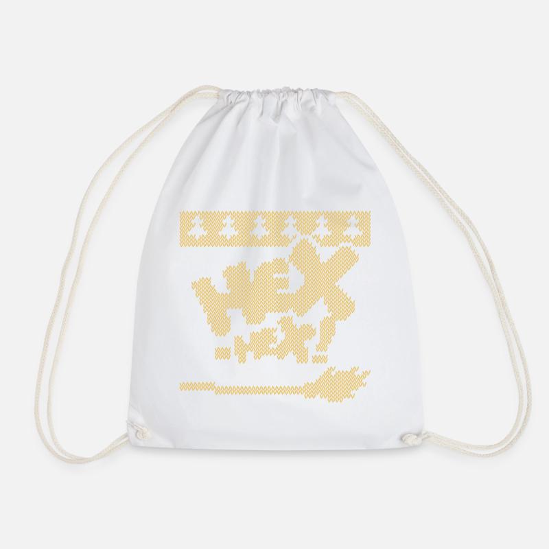Bibi Blocksberg Ugly Sweater Design Hex Hex! - Turnbeutel - Weiß